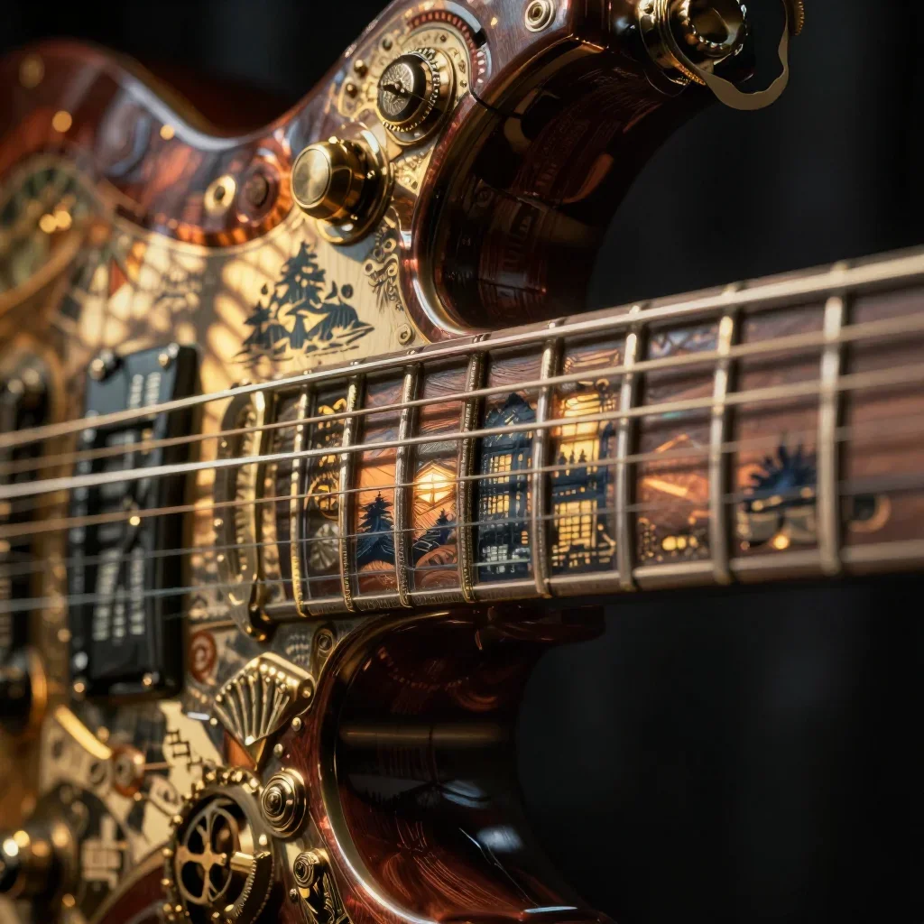 up close steampunk guitar fretboard

Created with https://cutedsl.cc/gallery