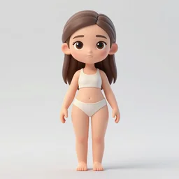 little cartoon female character inspired by esther from the orphan, artwork by artgem lau, anna dittman, wlop and rossdraws, anatomically correct, smooth, clean detailed, sharped focus, symmetrical, perfect composition, illustration, extremely coherent, detailed body, arstation