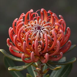 hyper realistic digital painting of a waratah, matte painting, highly intrincate, swirl, unreal engine, octane render, 4 k, artstation, cgsociety, by arnold bocklin