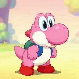 pink yoshi