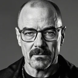 photo of Saul Goodman from Breaking Bad as GigaChad, Black and White, Close-Up, Handsome, Serious, Award Winning Photo