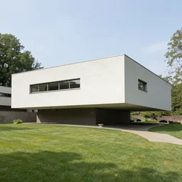 brutality frank lloyd wright house, photo