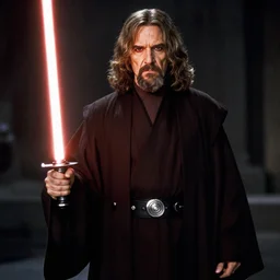jeff goldblum as emperor palpatine in the original trilogy, star wars movie, photo