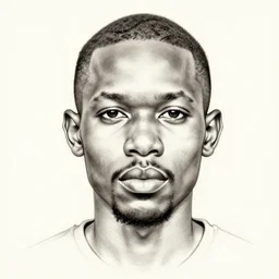 portrait by chris uminga, masterpiece, sketch, illustration