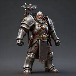 highly detailed render of a dwarf warrior from warhammer, trending on artstation, hdr studio lighting