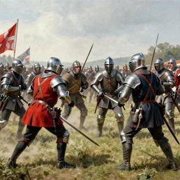 Battle of Pavia in 1525, Landsknecht vs Swiss pikemen