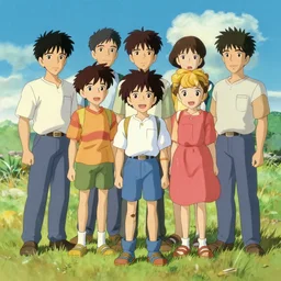 film still Poster of Banana Fish Gang by Dice Tsutsumi, Makoto Shinkai, Studio Ghibli