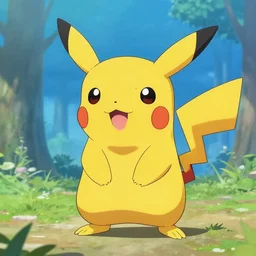 photograph of a gigachad pikachu