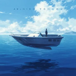 album cover of floating at ocean by akihiko yoshida