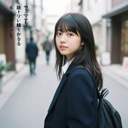 街 を 走 り 回 るとてもクレイシーな 女 の 子