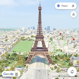 google maps paris map