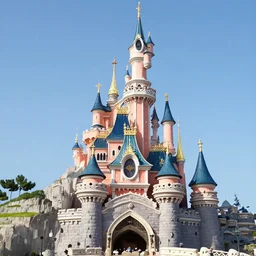 disneyland castle designed by antoni gaudi