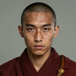 portrait of monk, sharp focus, octane render, ( ( brown skin ) ), ffxi, rpg, beautiful, unreal engine, symmetrical!!, maybelline, sephora, loreal, artstation, art by artgerm, rossdraws, art by karol bak, makeup, refraction, ( ( freckles ) ), cinematic, concept art, vsco