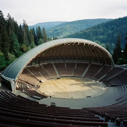 last photograph ever taken at the gorge amphitheatre in washington state, film still, panavision panaflex