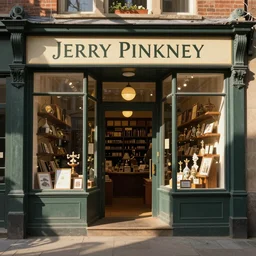 a magic shop, by jerry pinkney