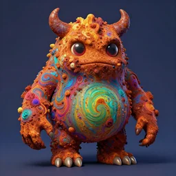 A psychedelic refrum rust monster, vibrant color scheme, highly detailed, in the style of romanticism, cinematic, artstation, Moebius, Greg rutkowski