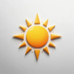 logo design the sun