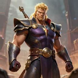 epic professional digital art of Kang the Conqueror, best on artstation, cgsociety, wlop, Behance, pixiv, astonishing, impressive, outstanding, epic, cinematic, stunning, gorgeous, much detail, much wow, masterpiece.