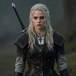 Film still of Eva Green, from The Witcher 3