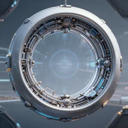 hyperloop circle passage made high tech mechanical intricate machinery, digital art, highly detailed, intricate, sci - fi, sharp focus, trending on artstation hq, deviantart, unreal engine 5, 4 k uhd image