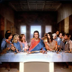 The Last Supper played by Friends cast