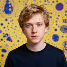 vitalik buterin by yayoi kusama