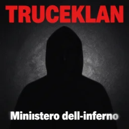 album cover from italian hip hop collective truceklan, ministero dell'inferno