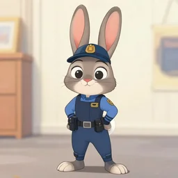 that cop bunny