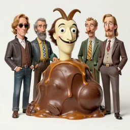 toffee chocolate creation by beeple artgerm amanda sage bauhaus salvador dali bernie wrightson bruce pennington, bernardi, hyper - realistic