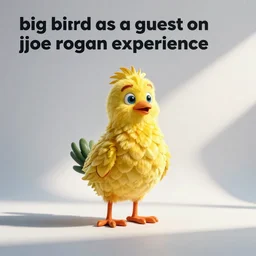“ big bird as a guest on joe rogan experience ”