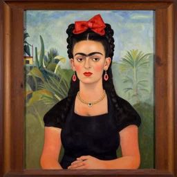 Dr. Phil painted by frida kahlo