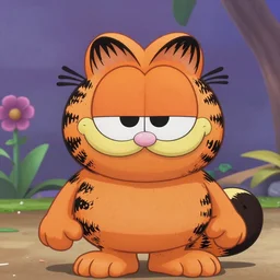 “The Moana Lisa but the face of Lisa is Garfield”