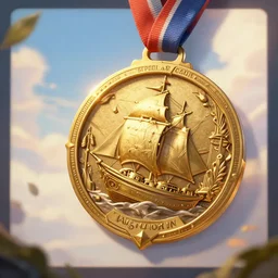 fantasy list, creation, medal, struggle, career, sunshine, real, take off, set sail, wealthy, technology, highly detailed, digital painting, art, smooth, ui