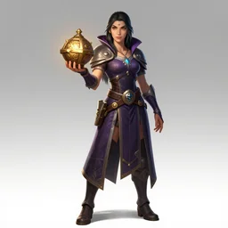 Full body Hearthstone official professional art, with realistic beautiful face & eyes. A sorceress finding a treasure. Insanely coherent and well drawned physical body parts (face, arms, forearms, legs, hair, eyes, hands, 5 fingers). Full body, sharp focus, 8k high definition, insanely detailed, intricate, elegant, smooth, sharp focus, ArtStation