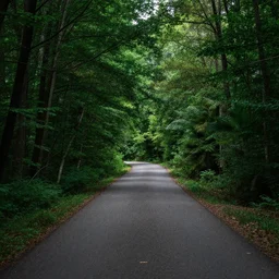 streets of a forest