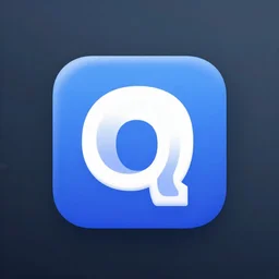 app logo letter q style facebook logo app logo