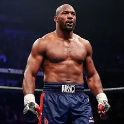 mma fighter jon jones in a concert