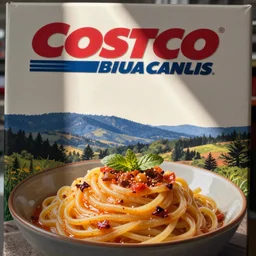 Hey I don't work here, I will not selling you anything, this is a costco, silly me I've had the pasta all along