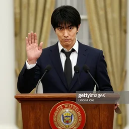 griffith from berserk by kentaro miura at hist white house inaugural press conference, photo by getty images