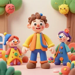 colourful claymation art, pinterest, behance,