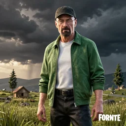 jesse from breaking bad in fortnite, official fortnite art, finely detailed,