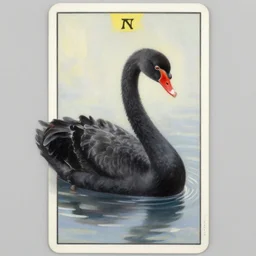 highly detailed oil painting, soft dreamy light, the black swan tarot card, nostalgia for a fairytale, magic realism, flowerpunk, mysterious, by charles vess, studio ghibli