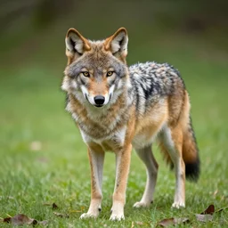 a wild rodent wolf