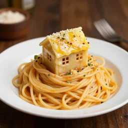 spaghetti the size of a house