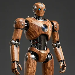 wooden robot, humanoid, metal, cinematic lighting, fantasy, warforged, highly detailed, lifelike, photorealistic, digital painting, artstation, illustration, concept art, sharp focus, art by john collier and albert aublet and krenz cushart