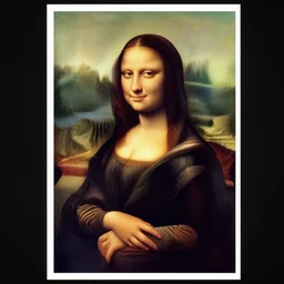 movie poster, mona lisa, by sylvain sarrailh, rhads, ferdinand knab, trending on artstation