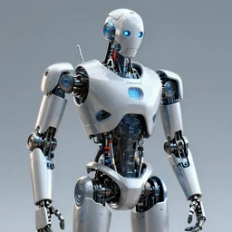 anatomy of a robot, intricate, 4k, octane