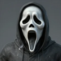 scream face with knife coming out of it,, 8 k octane, unreal engine rendered, zbrush texture and artstation trending,