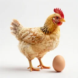 chicken ( ( ( ( egg ) ) ) ), trending on unsplash, portrait!!