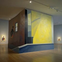 a museum designed by daniel libeskind, painted by edward hopper